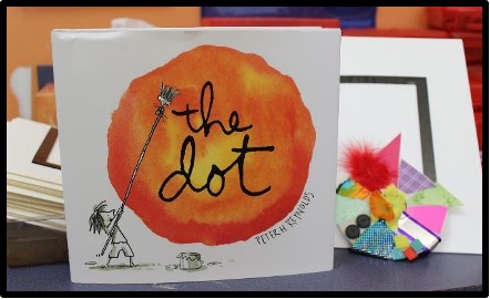The dot post card