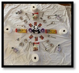 loose parts mandala